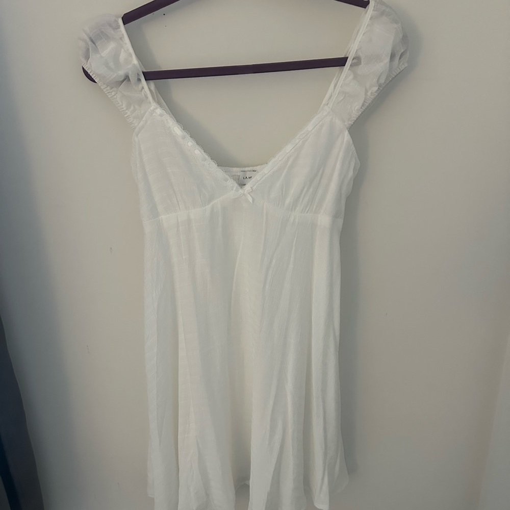 La Hearts White Chemise